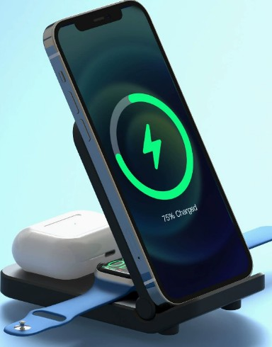 CF89 private model three-in-one wireless fast charging