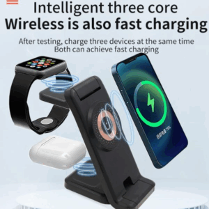 CF88 3-in-1 foldable wireless charging stand